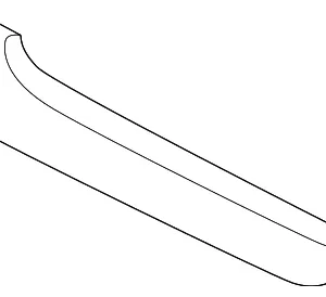 Side Trim Panel - Mazda (KMW7-64-47X-39)