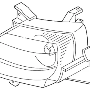 Composite Headlamp - Mazda (LD47-51-0K0C)
