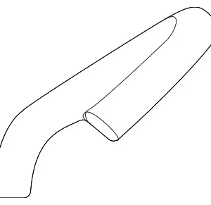 Vacuum Hose - Mazda (SH17-20-383)