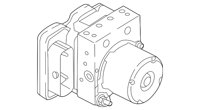 ABS Control Unit - Mazda (DDY1-43-7A0G)