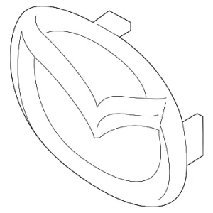 Emblem - Mazda (B45F-51-731)