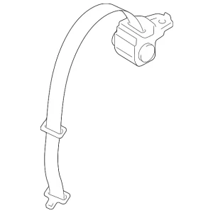 Center Belt Assembly - Mazda (BNYF-57-740-02)