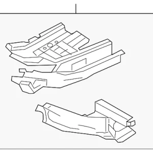 Rear Rail - Mazda (TK48-53-390)