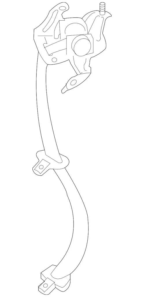Center Belt Assembly - Mazda (TDY1-57-740-00)