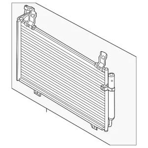 Condenser Assembly - Mazda (GHR1-61-480B)