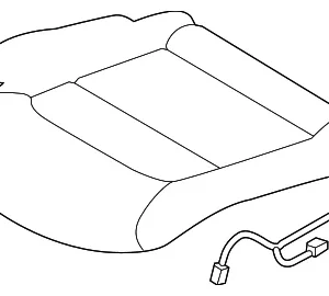 Cushion Cover - Mazda (KEC1-88-201-2A)