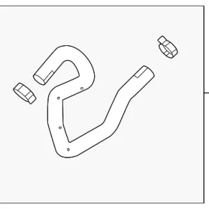 Drive Motor Inverter Coolant Line - Mazda (CW01-15-72YA)