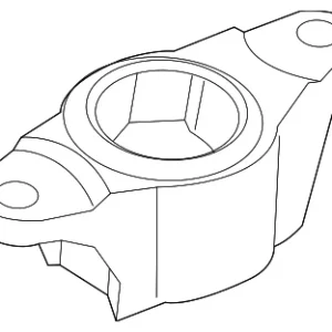 Shock Mount - Mazda (TK52-28-380C)