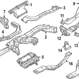HVAC Duct Adapter - Mazda (VA54-61-274)