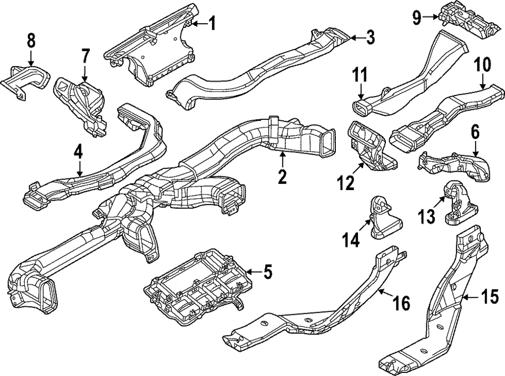 HVAC Duct Adapter - Mazda (VA54-61-274)