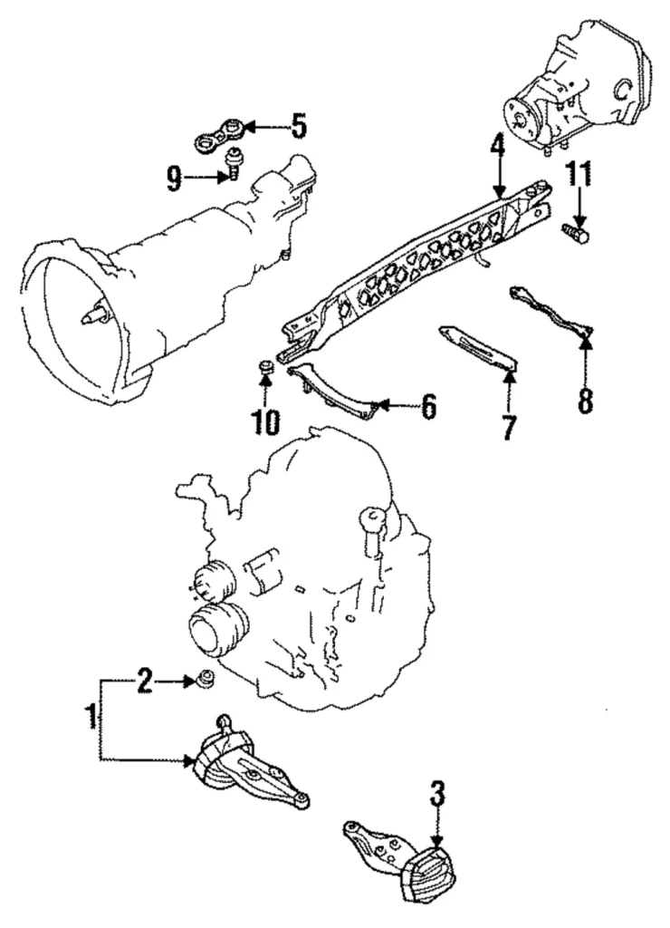 Mount - Mazda (FD31-39-050B)