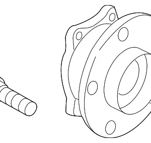 Hub Wheel - Mazda (TK48-33-04XC)