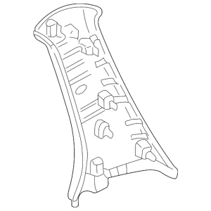 Upper Trim Panel - Mazda (EC01-68-250F-22)