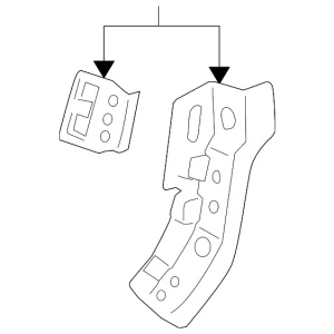 Nut Plate - Mazda (GE4T-70-46X)