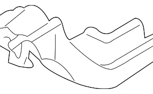 Rear Rail Bumper - Mazda (NC10-54-390A)