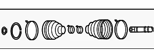 Outer Joint - Mazda (RD10-22-510)