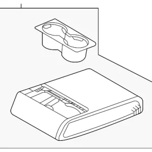 Armrest Assembly - Mazda (DDAS-88-3B0-3D)