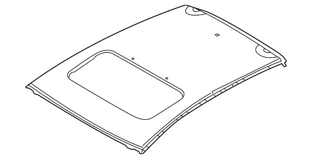 Roof Panel - Mazda (BHY2-70-600B)