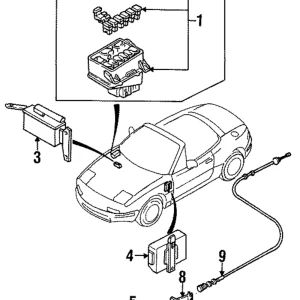 Top Cover - Mazda (NB11-66-762)