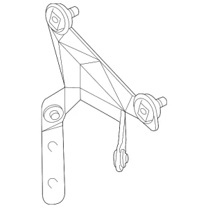 Power Steering Pump Mount Bracket - Mazda (C238-32-603)