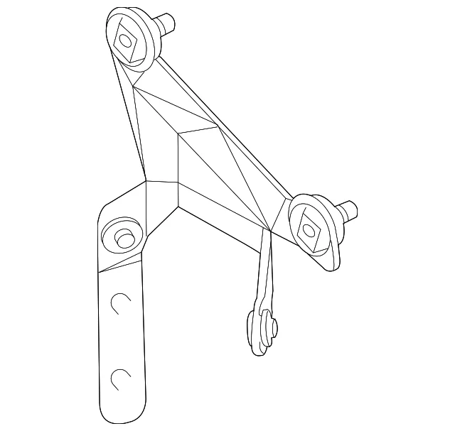 Power Steering Pump Mount Bracket - Mazda (C238-32-603)
