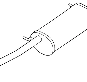 Exhaust Muffler - Mazda (FSA9-40-100)
