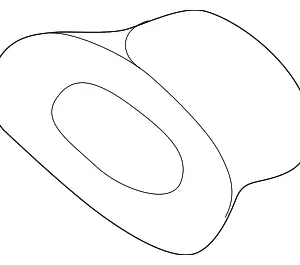 Instrument Panel Hole Cover - Mazda (C001-60-397)