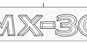 Nameplate - Mazda (DN4E-51-720)