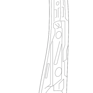 Inner Center Pillar - Mazda (TK48-70-080)