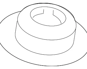 Lower Seat - Mazda (DA6A-28-0A3)