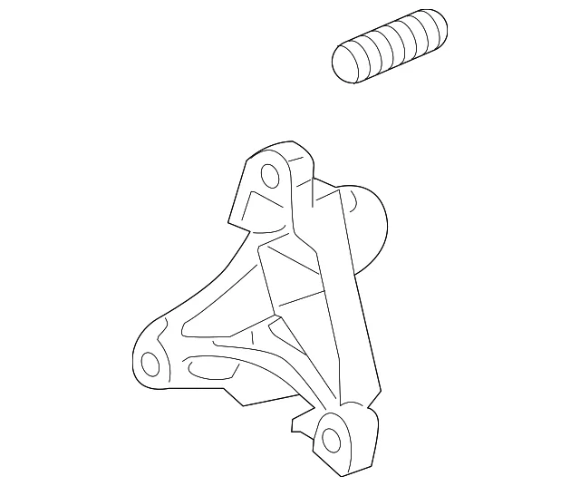 Mount Bracket - Mazda (F2A3-25-740A)