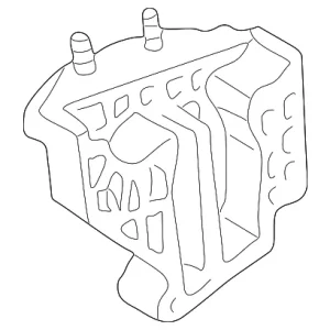 Lower Timing Cover - Mazda (YF09-10-500)