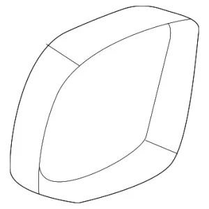 Water Inlet Pipe Seal - Mazda (P5SP-15-156)
