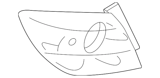 Lens & Housing - Mazda (BR5S-51-170D)