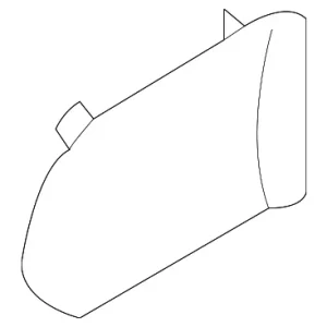 Handle, Inside Cap - Mazda (TD11-58-334-02)