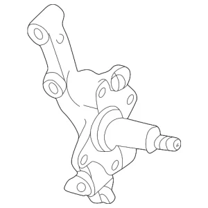 Knuckle - Mazda (B25D-26-111)