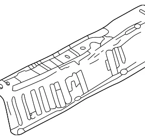 Center Floor Pan - Mazda (BDYP-53-61Z)