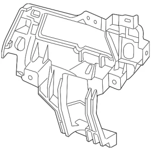 Front Bracket - Mazda (BR5V-51-684B)