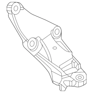 Mount Bracket - Mazda (KR9P-39-031)