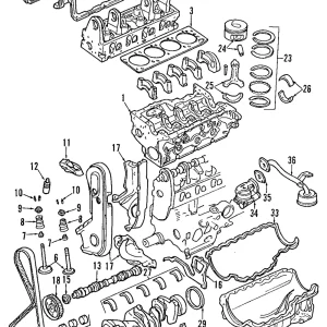 Valves - Mazda (ZZM3-12-111)