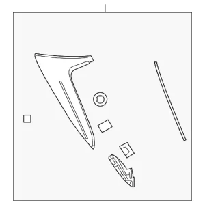 Lower Extension - Mazda (TK48-51-9B0F)