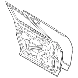 Door Shell - Mazda (KMY0-59-02XB)