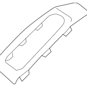 Switch Panel - Mazda (BCJH-68-4L6E)