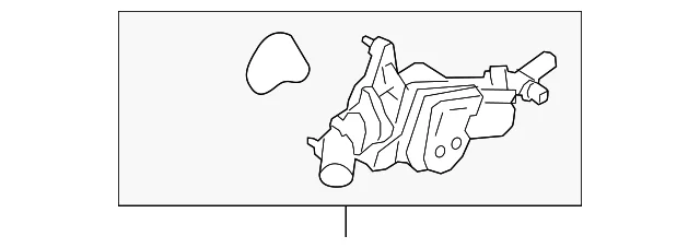 Engine Coolant Control Valve - Mazda (PYFD-15-16ZA)