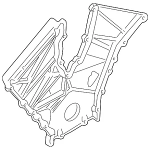 Timing Cover - Mazda (ZZC2-10-500)