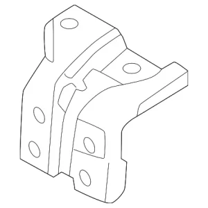 Drive Motor Battery Pack Cover Bracket - Mazda (VC67-30-BAY)