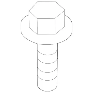Splash Shield Screw - Mazda (9CF6-00-516B)