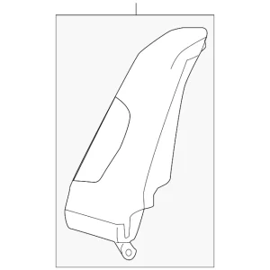 Seat Back End - Mazda (GNA1-57-500-03)