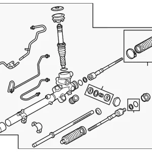 Steering Gear - Mazda (NE51-32-110R-0C)