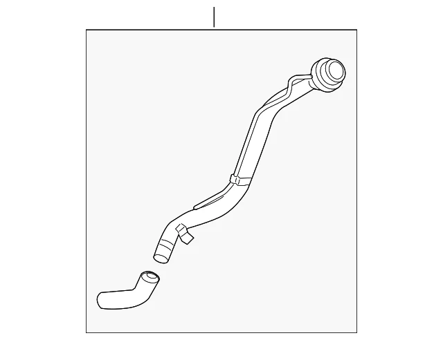 Filler Pipe - Mazda (ZZ2A-42-210A)